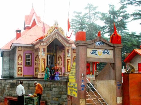 Lord Hanuman Stayed on top of Jakhu 