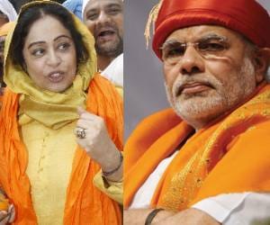Kiran Kher Invitaion for Voters through Voice Message