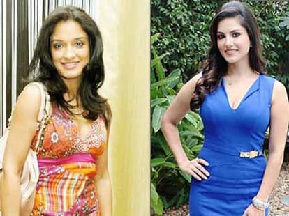sunny leone's lesbian kiss