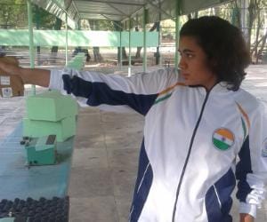 16 Years Old Shooter Yashaswini in Youth Olympic