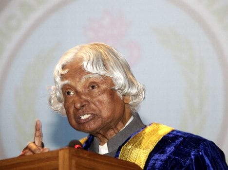 former president abdul kalam at GMCH-32 in chandigarh