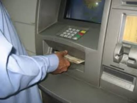 digital machine at home for withdrawal money