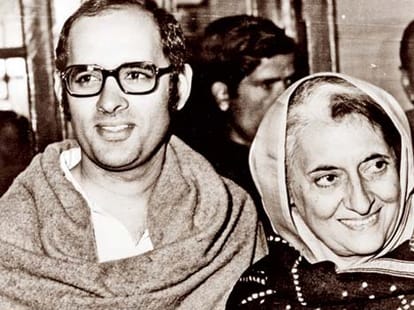 then sanjay gandhi was powerful man in govt