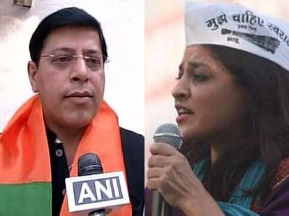 AAP leader Shazia Ilmi's brother Aijaz Ilmi joins BJP