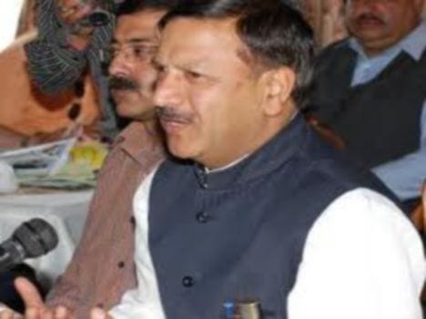 MLA Rajeev Bindal agitation at nahan