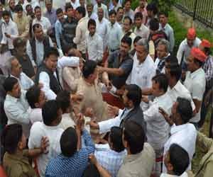 SP and RLD's member quarrel