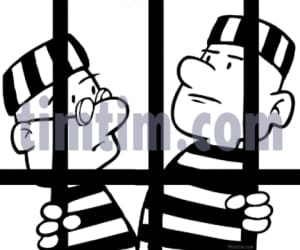 prisoner fight in jail, 8 injured including Gangster
