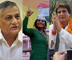 imported candidates in ghaziabad loksabha seat