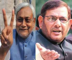Nitish Kumar met to Sharad Yadav 