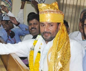 congress big challenge to maintain his poll percentage