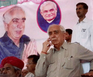 controversy between jaswant singh and sangh 