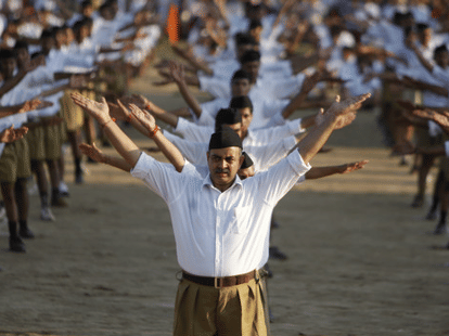 RSS is re-writing the indian history.
