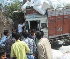 road accident in Pinjore - Nalagarh highway