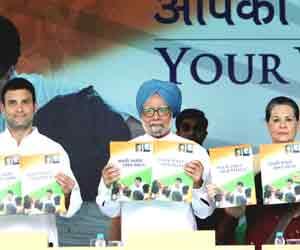 bjp attack on congress manifesto