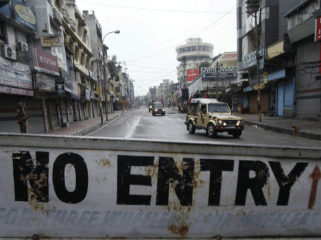 kashmir shutdown on independence day