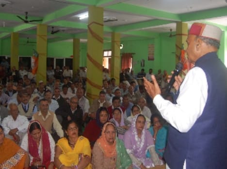 we will win the hamirpur seat: Dhumal