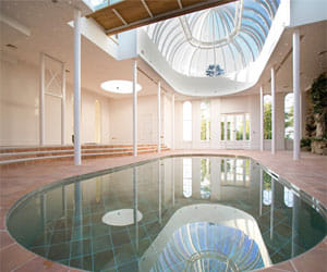 luxury automatic swimming pool