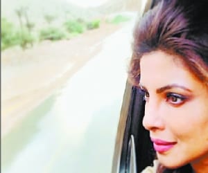 Priyanka showered punches