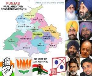 untouched wave of Modi in Punjab, Giants leaders defeat