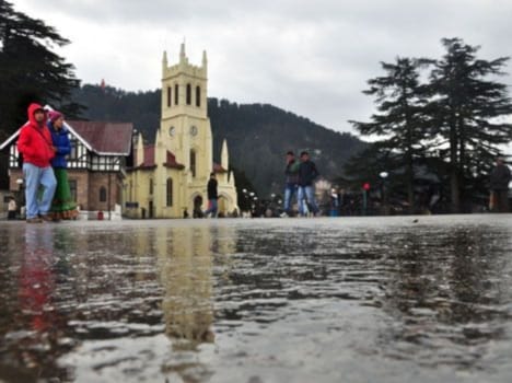 chances of raining, hailstone in himachal