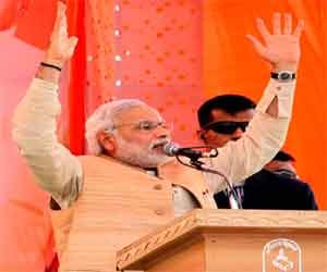 Modi is telling lie
