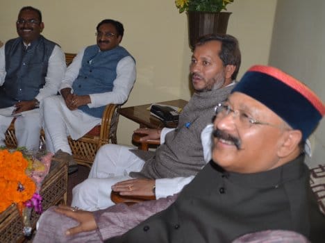 dispute between satpal and harish rawat