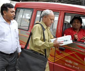 cash on delivery service in speed post