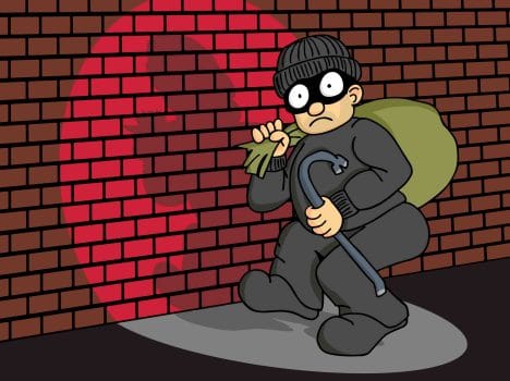 Burglary case at ponta