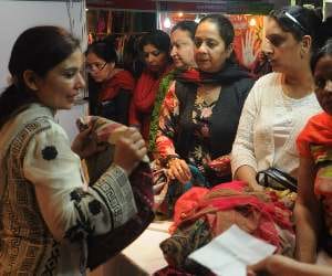 Pakistani Dresses Exhibition in Chandigarh