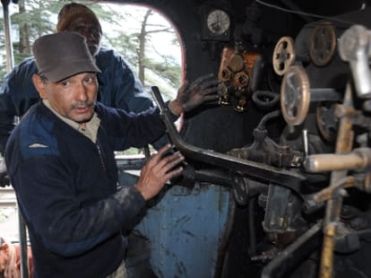 108 year old rail engine will run on the shimla kalka track