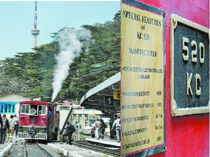 108 year old rail engine will run on the shimla kalka track