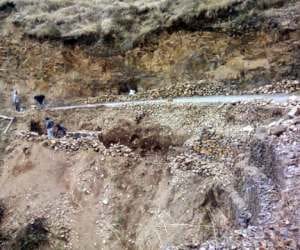 road in bad condition