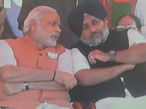 narendra modi rally in chandigarh
