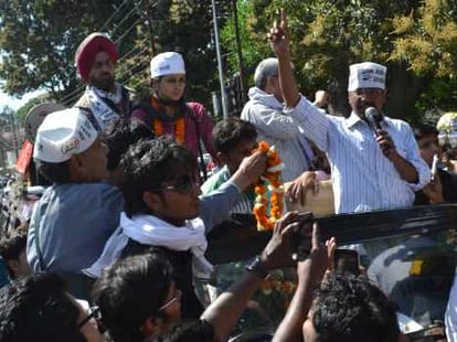 Kejriwal speaking on Jan Lokpal movement and Anna 