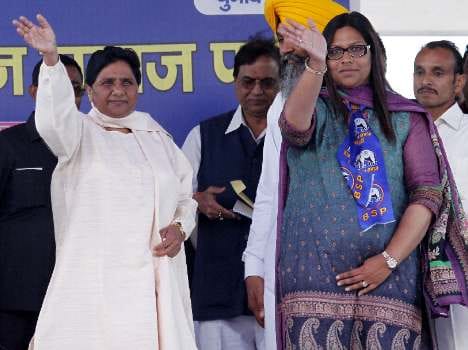 Mayawati War on Modi and Congress   