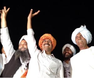 Kejriwal rally in delhi