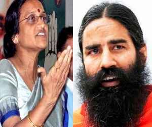 Reeta bahuguna joshi attacked on Baba ramdev