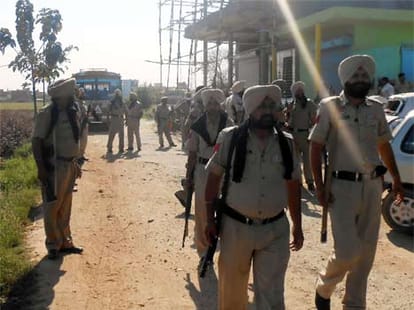 Communal tension in loni