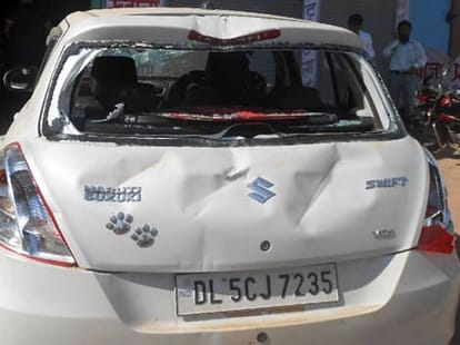 Communal tension in loni