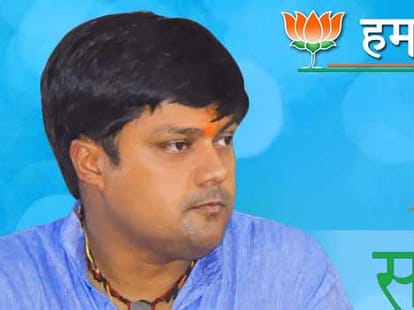 raje insured third time victory for his son from rajsthan