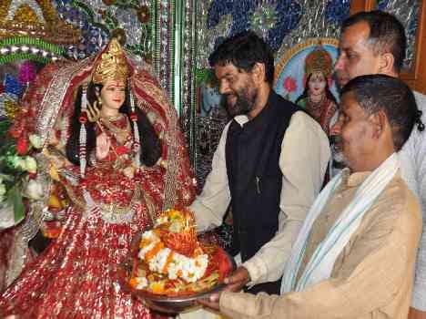 navratri festival in jammu city