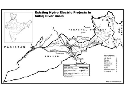 The existence of the Sutlej river under theart