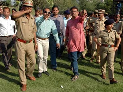 Ghaziabad rally of Narendra Modi secured by Gujrat police