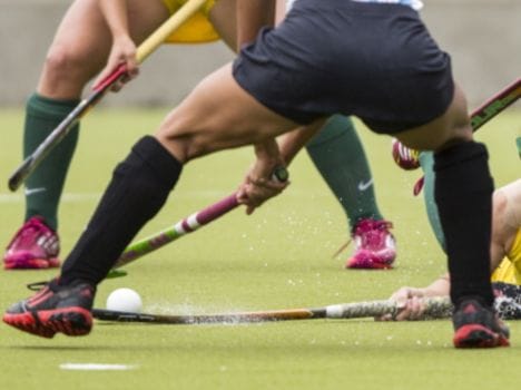 first All India Gold hockey tournament began BCS school Shimla.