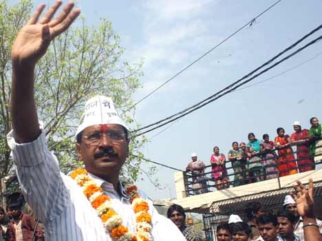 Arvind Kejriwal in Punjab for Election Campaign