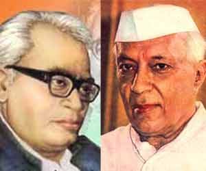 nehru-lohia nominated aganist each other in loksabha poll
