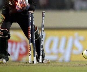 record 5 batsman stumped in a t20 match