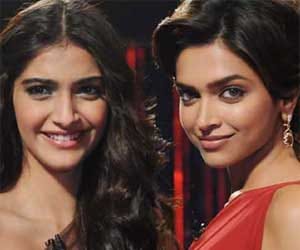 sonam kapoor comment on deepika on cleavage issue