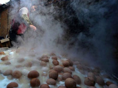 egg boiled in urine, delicacy of china