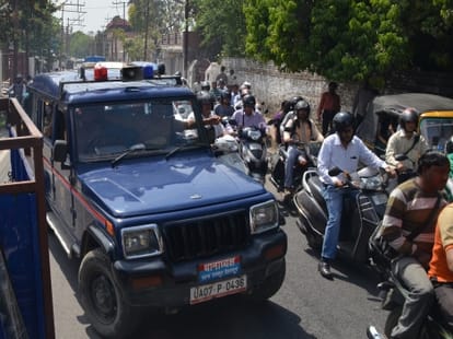 due to election police stops press conference of baba ramdev from bhopal